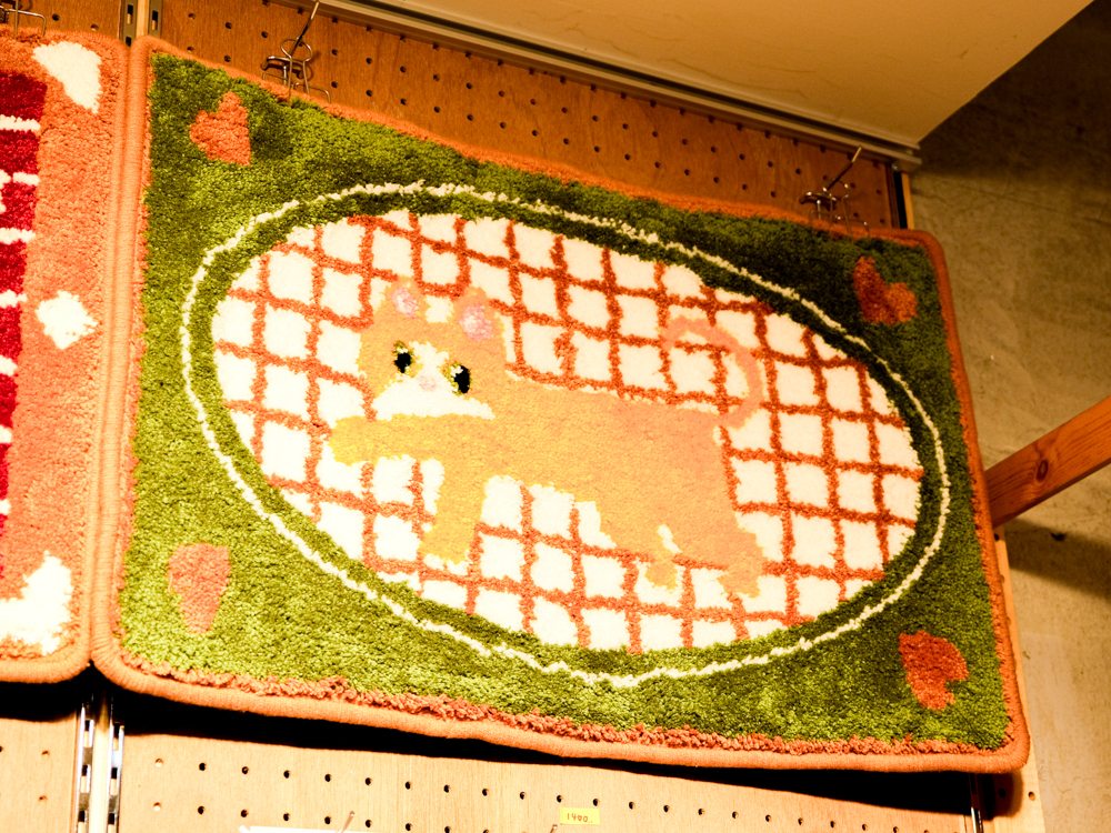 一氏夫婦 Escouple｜地墊｜橘貓