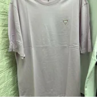 [S] GUESS HEADQUARTERS COUPLE COOLING HIGH END V-NECK S/S T-SHIRT WOMEN,CHARCOAL GREY, OO2KE440-CGY (SGU625)