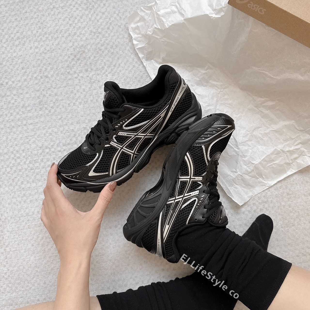 ASICS GT-2160 黑灰銀 黑銀 復古 男女鞋 1203A275-001 / 調貨