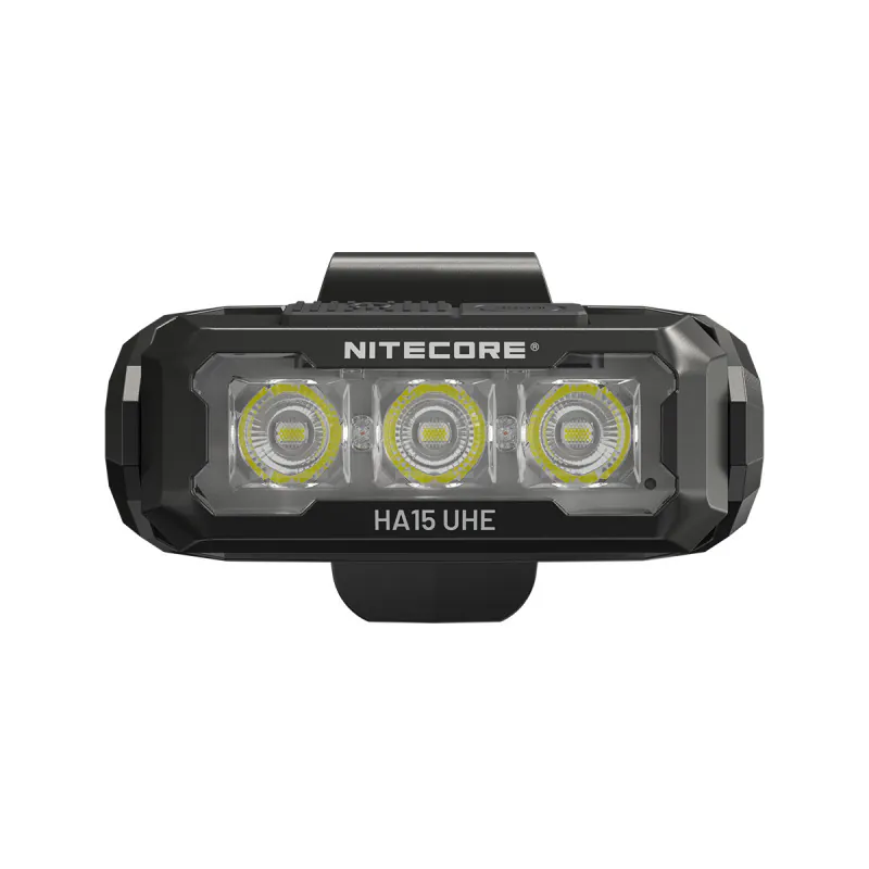 NITECORE HA15 UHE 400lm 白+紅LED AA 14500 頭燈夾燈