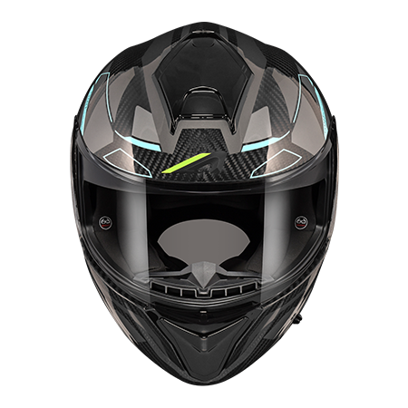 ASTONE GT6F 透明碳纖 YA2藍 輕量 彩繪 全罩式帽款