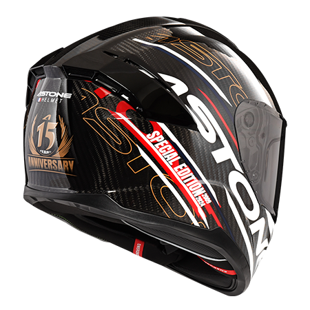 ASTONE GT6F 碳纖 YA3白 輕量 彩繪 全罩式帽款