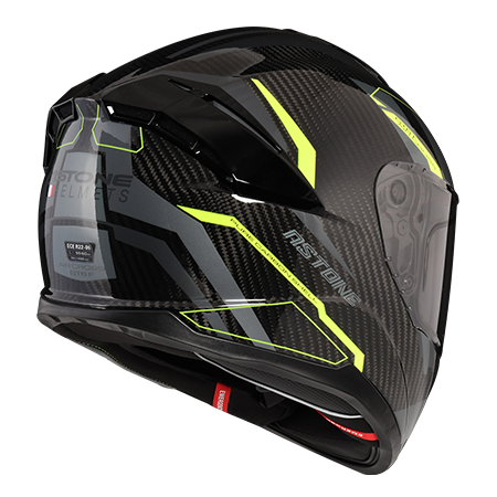 ASTONE GT6F 透明碳纖 YA2黃 輕量 彩繪 全罩式帽款
