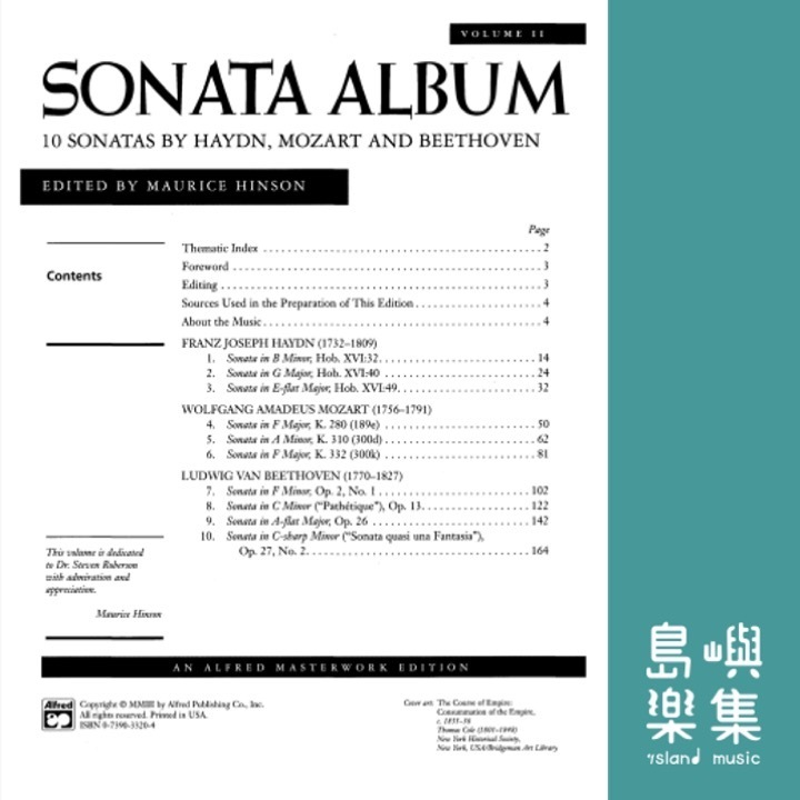 Sonata Album, Volume 2