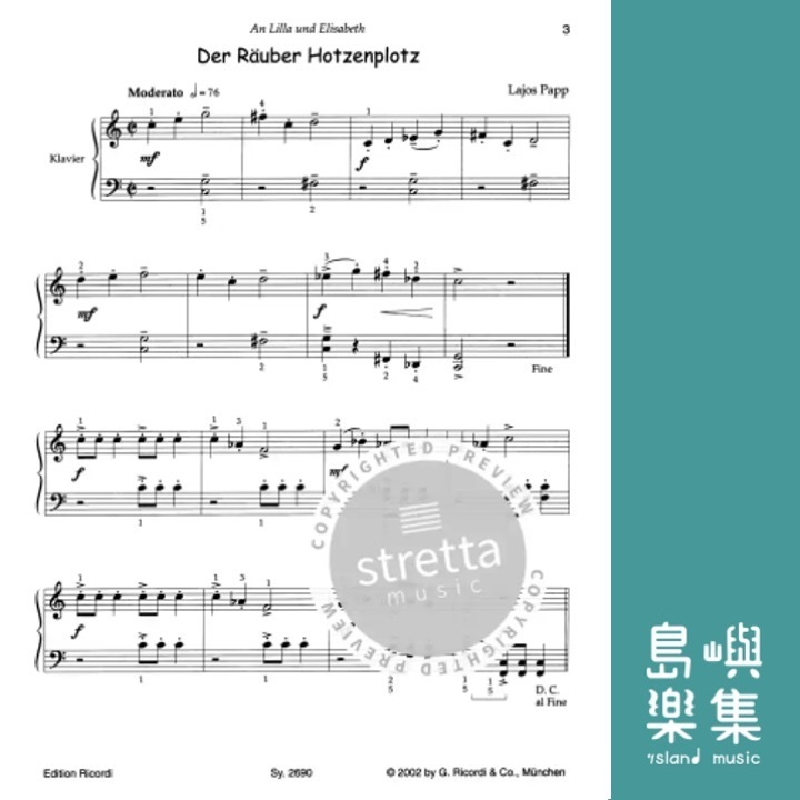 15 leichte Klavierstücke nach Motiven&nbsp;