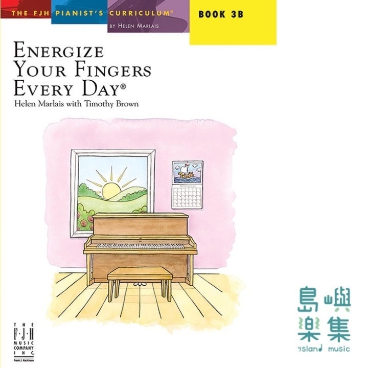 Energize Your Fingers Every Day, Book 3B