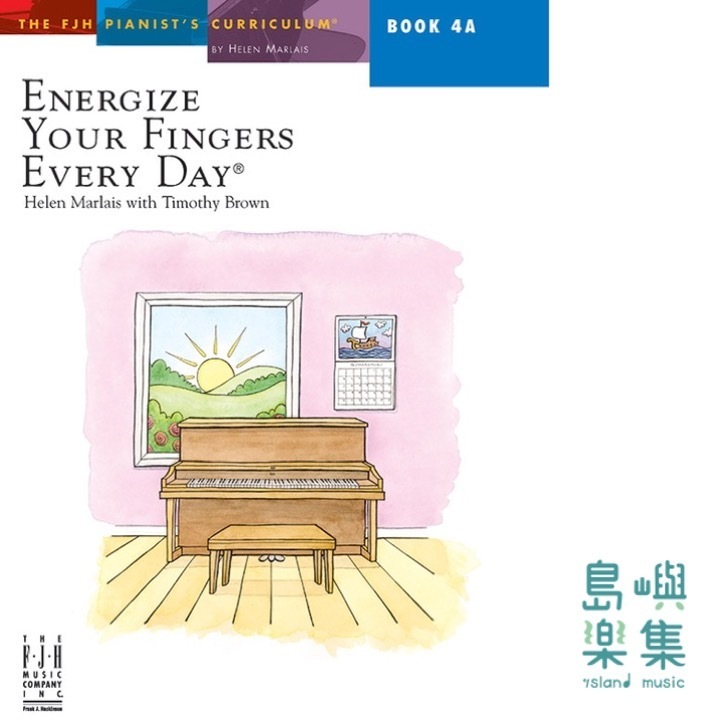 Energize Your Fingers Every Day, Book 4A