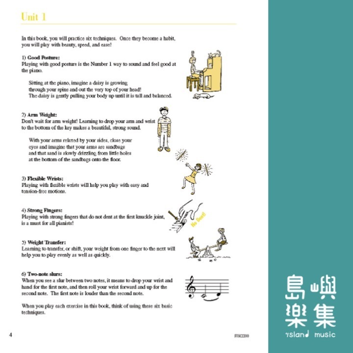 Energize Your Fingers Every Day, Preparatory