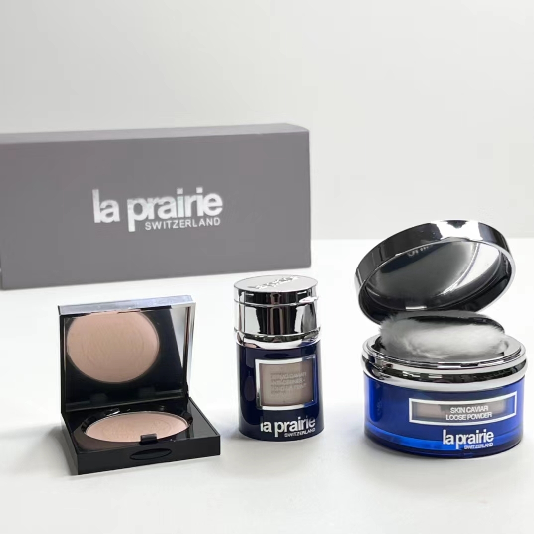 La prairie 彩妝三件套