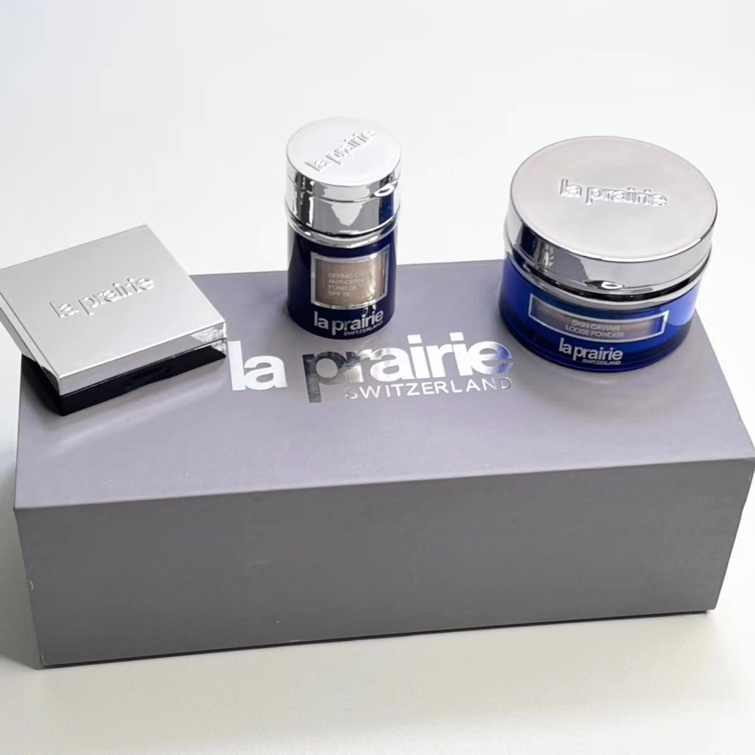 La prairie 彩妝三件套