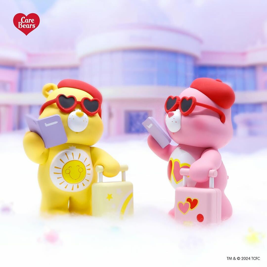 🇹🇭 CARE BEARS 彩虹熊 天空旅程系列 航空主題 盲盒 公仔 擺設 / 預購