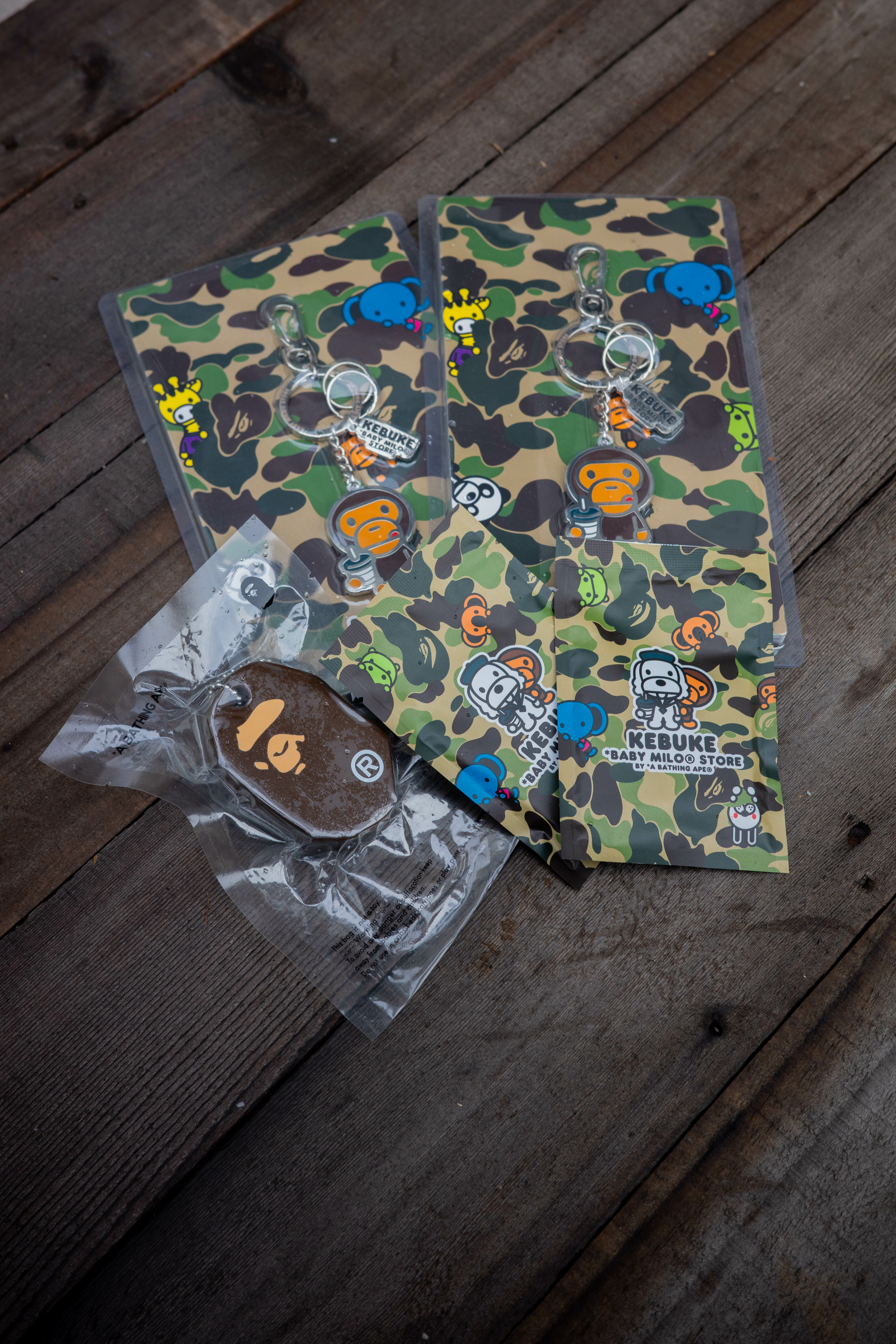 BAPE Milo 可不可 鑰匙圈 磁鐵