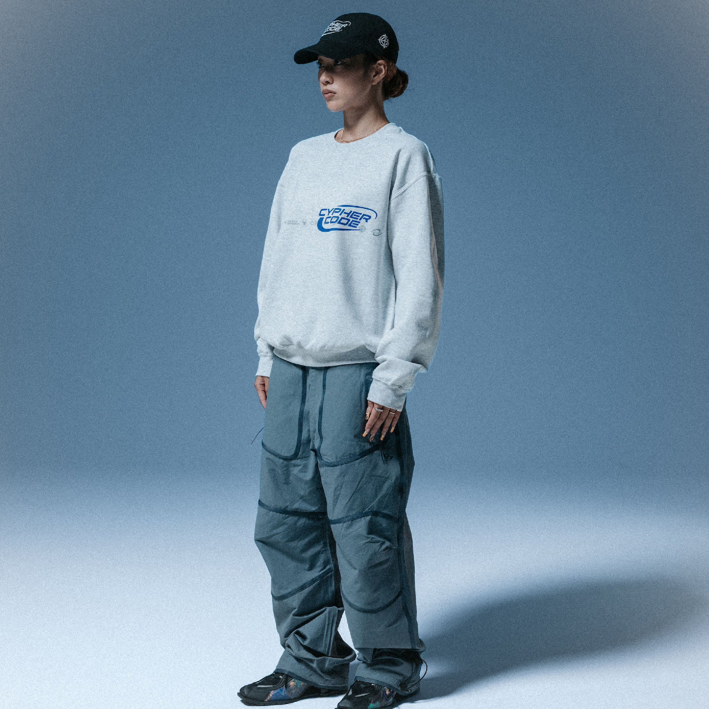 Cyphercode Future Skool Crewneck Sweatshirts 刷毛大學Tee