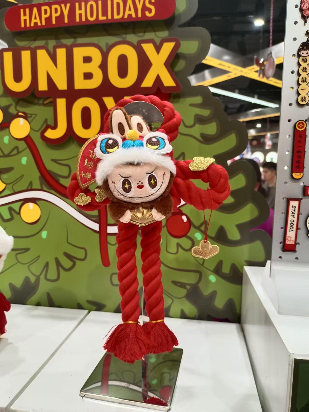 泰國版 labubu 蛇年掛飾 正版