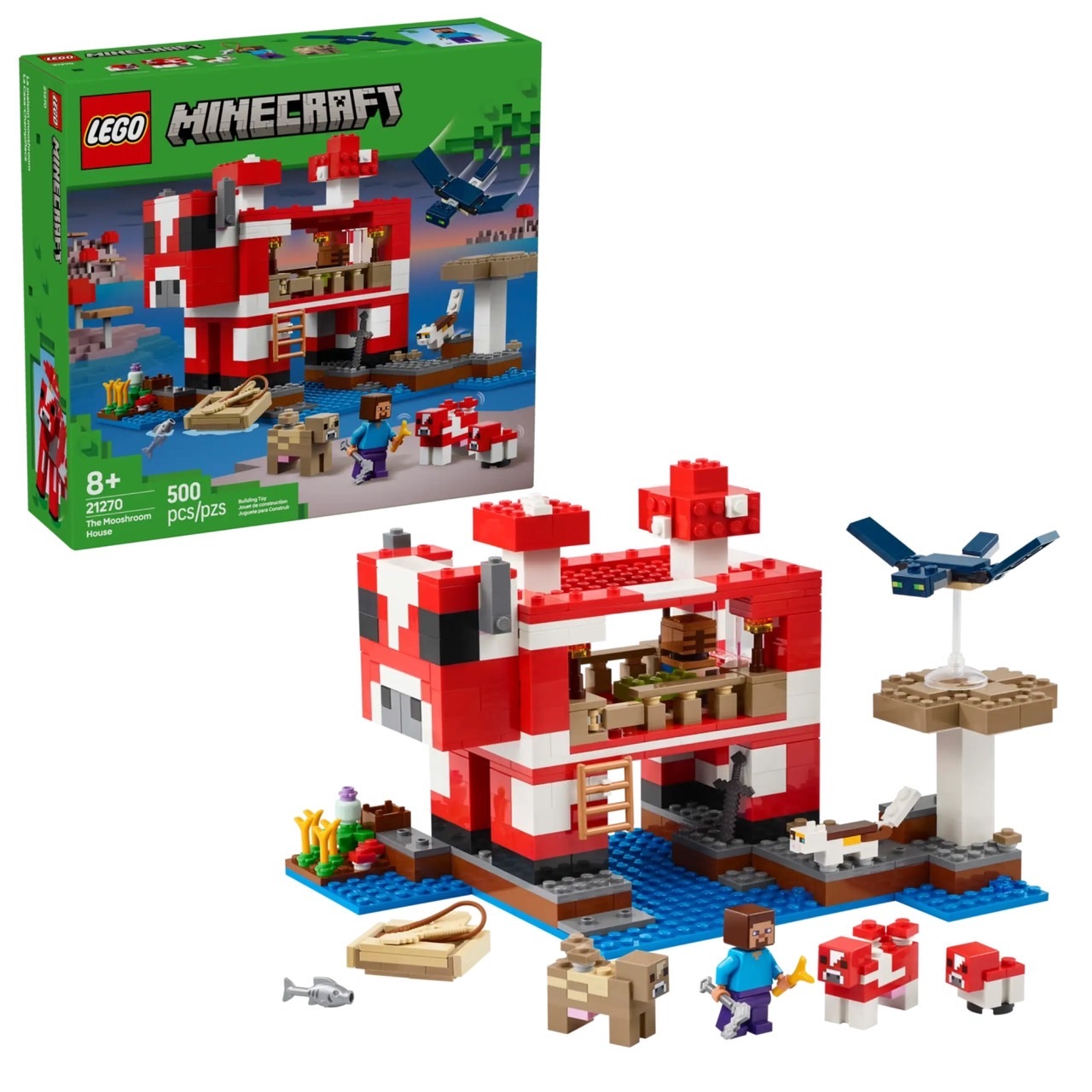 LEGO 21270 蘑菇屋 LEGO® Minecraft系列