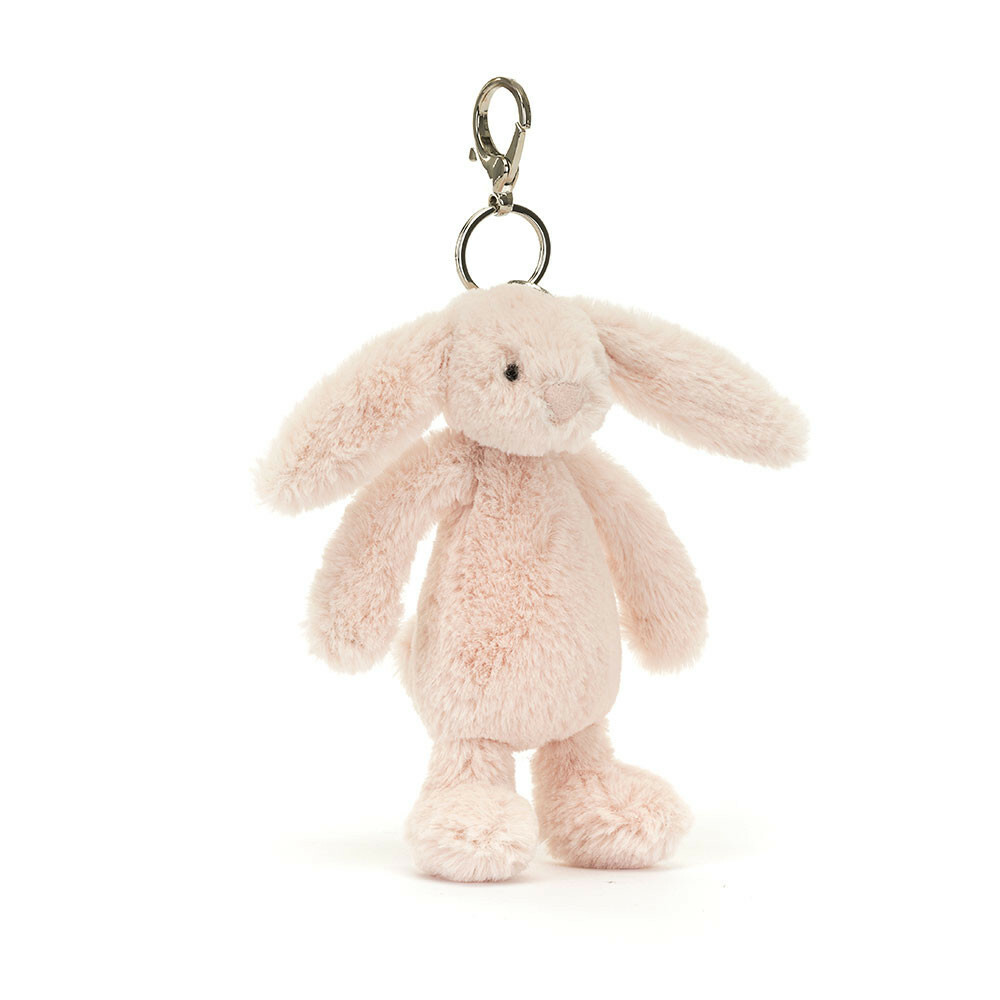 JELLYCAT Bashful Blush Bunny Bag Charm (2025 Edition)