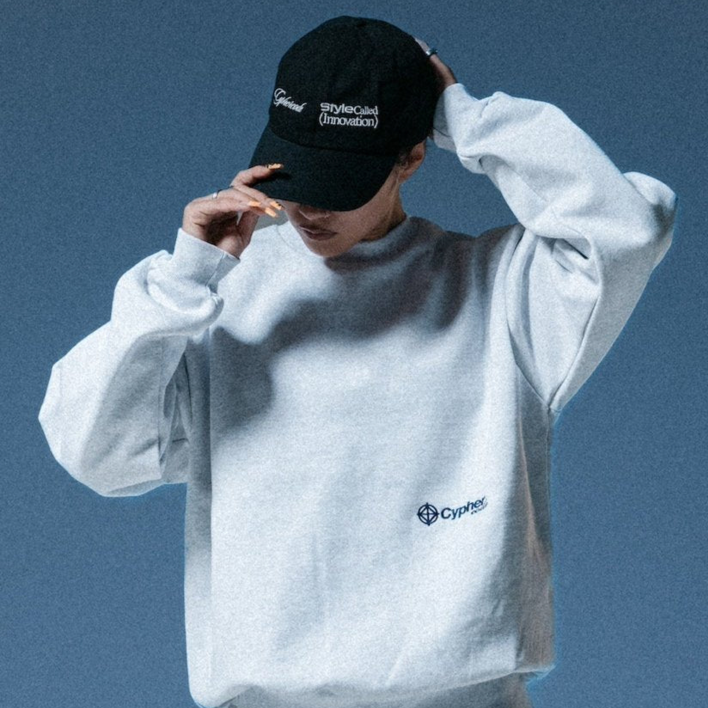 Cyphercode Script Logo Cap 文字標語棒球帽