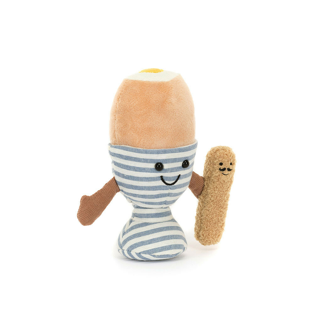 JELLYCAT Amuseables Eggetha Egg & Lance Soldier