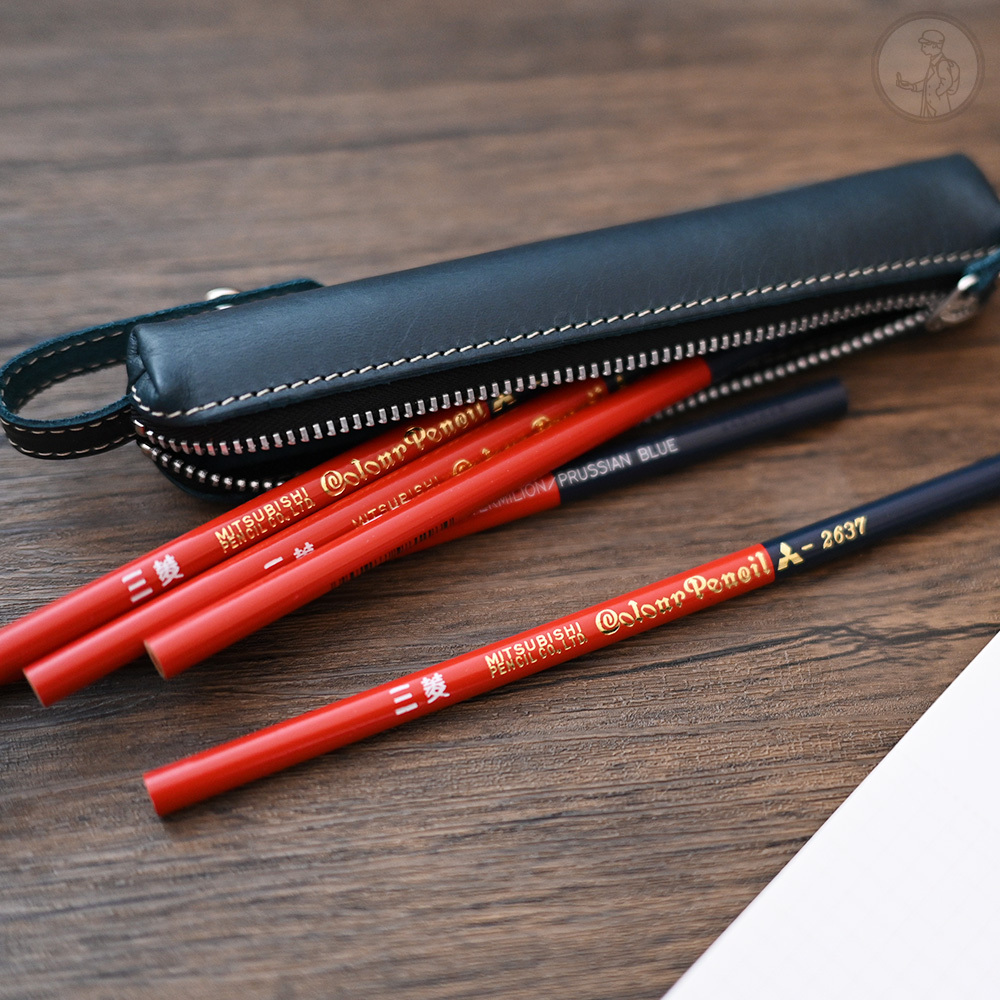 三菱 紅藍7:3 圓桿鉛筆 K2637