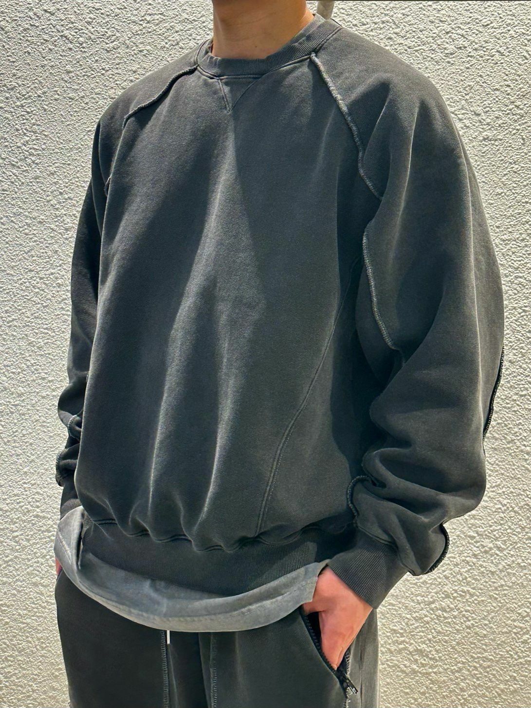 洗水淨色衛衣(薄抓毛底) AUDAU-006T