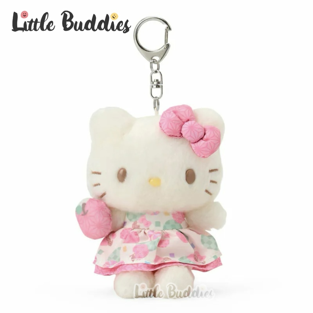 日本 Sanrio 淡色和風系列 - 公仔匙扣