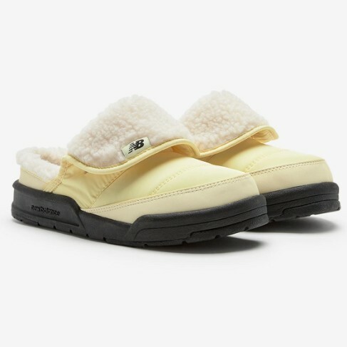 【OWN】New Balance 羊毛 保暖 秋冬 穆勒鞋 懶人鞋 麵包鞋 Q版 大頭 韓國限定 SD3405 黃色