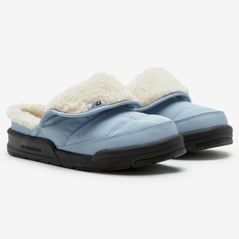 【OWN】New Balance 羊毛 保暖 秋冬 穆勒鞋 懶人鞋 麵包鞋 Q版 大頭 韓國限定 SD3405 藍色