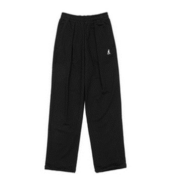 [TW] Kangol WOMEN'S DISCOUNT TROUSERS,BLACK, 61521201-20 BLACK (TKG53)