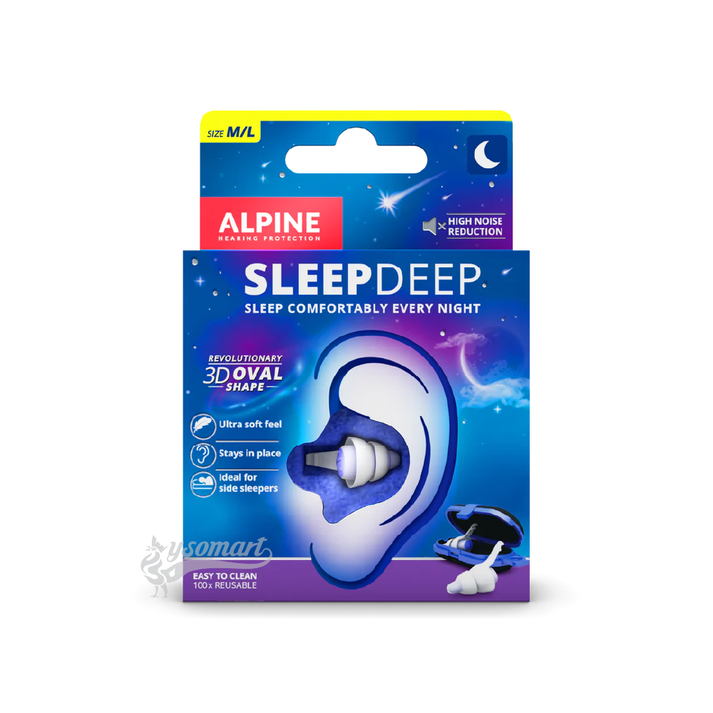 Alpine SleepDeep 荷蘭製頂級睡眠耳塞-Regular
