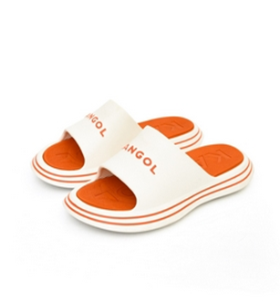 [TW] Kangol SLIPPER'S,WHITE ORANGE, 62251621-04 WHITE ORANGE (TKG57)
