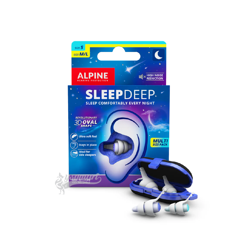 Alpine SleepDeep 荷蘭製頂級睡眠耳塞-MultiSize
