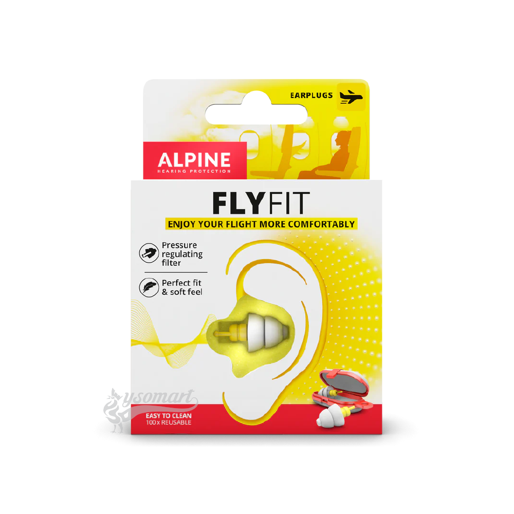 Alpine Flyfit 荷蘭製旅行飛行耳塞