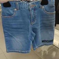 [S] MOSCHINO KIDS SHORT,DENIM, HUQ00LLDE03-71309 (SM887)