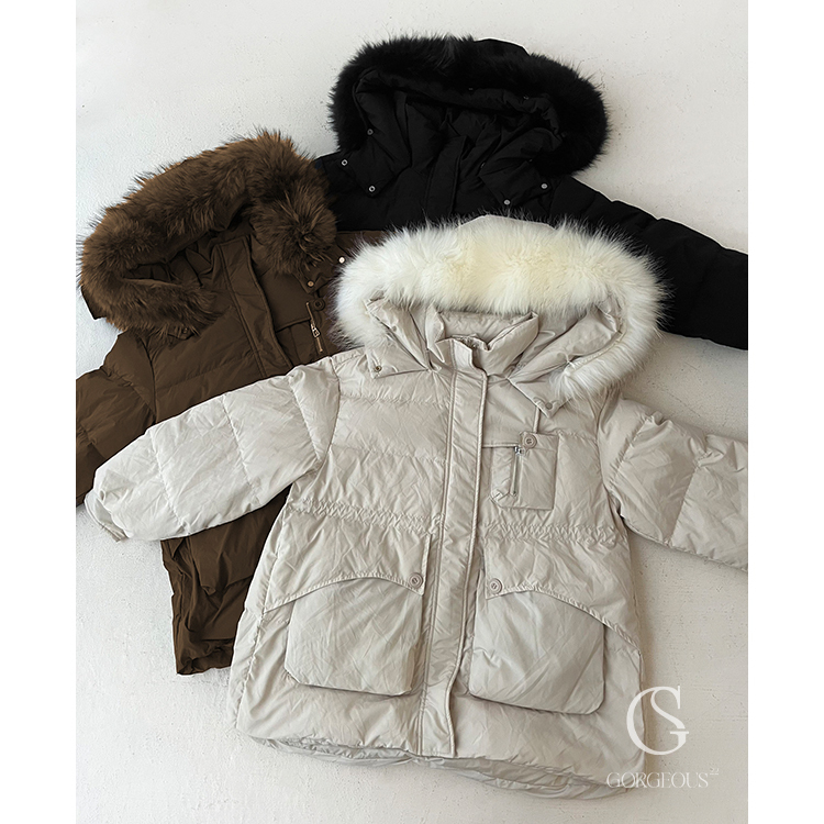 F38 現貨「鴨絨！輕保暖毛毛外套」