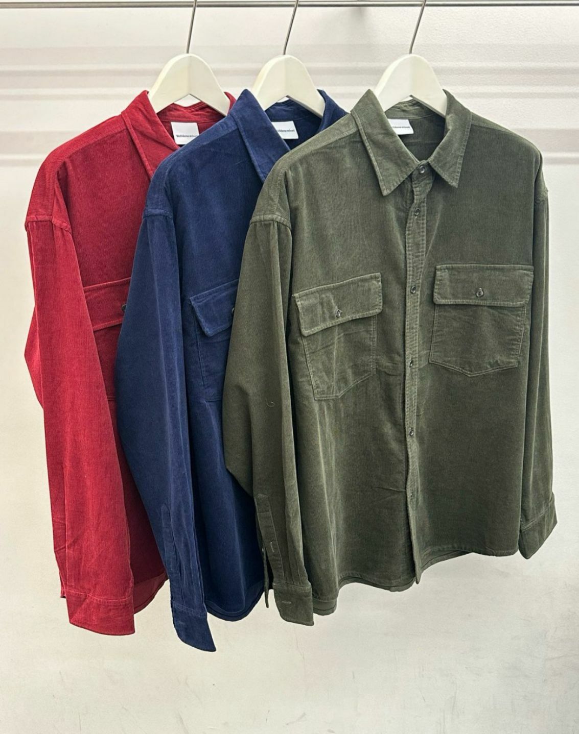 淨色長袖恤衫 WELL DONE-110S