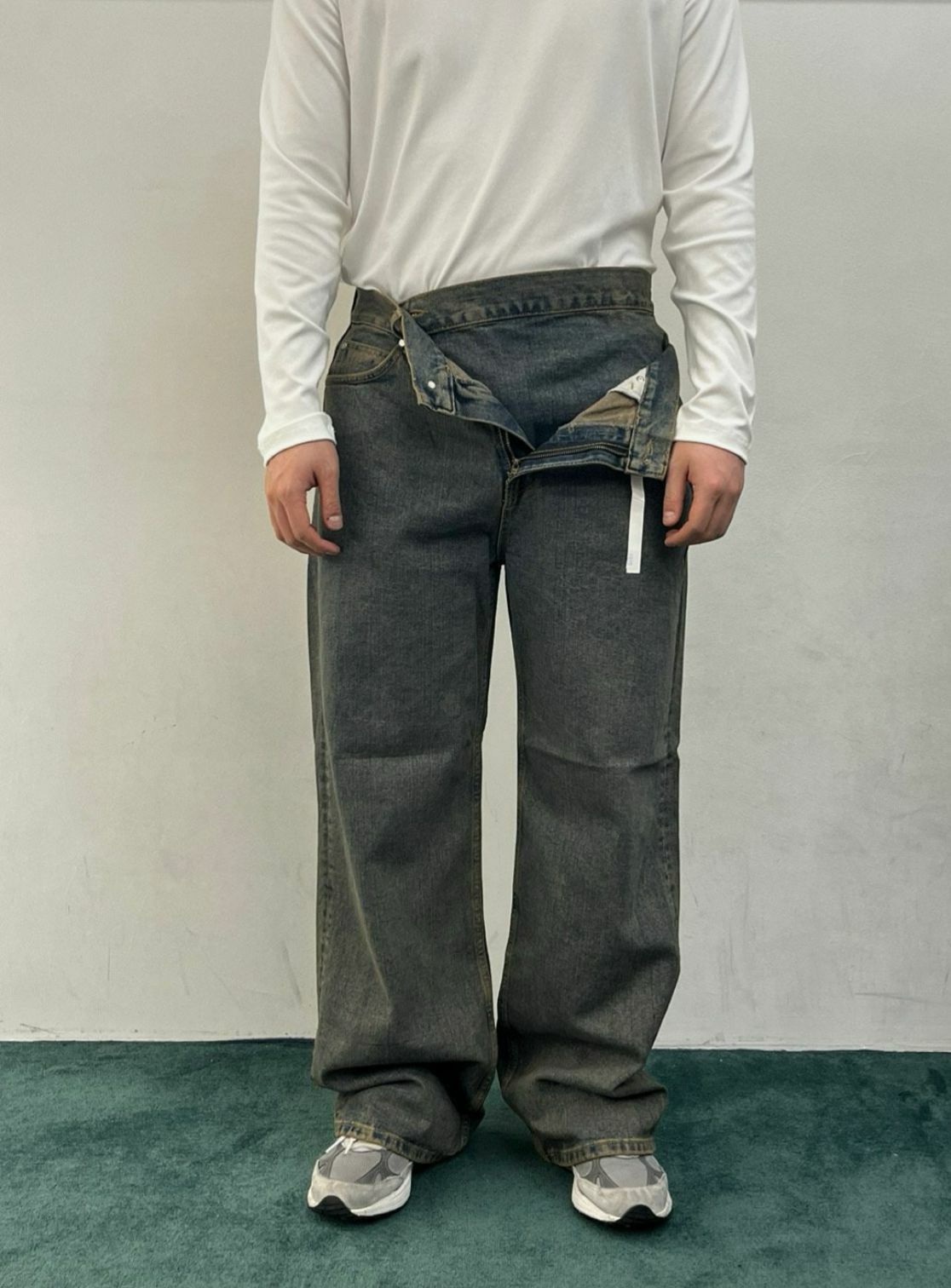 洗水鬆身牛仔褲 WELL DONE-117P