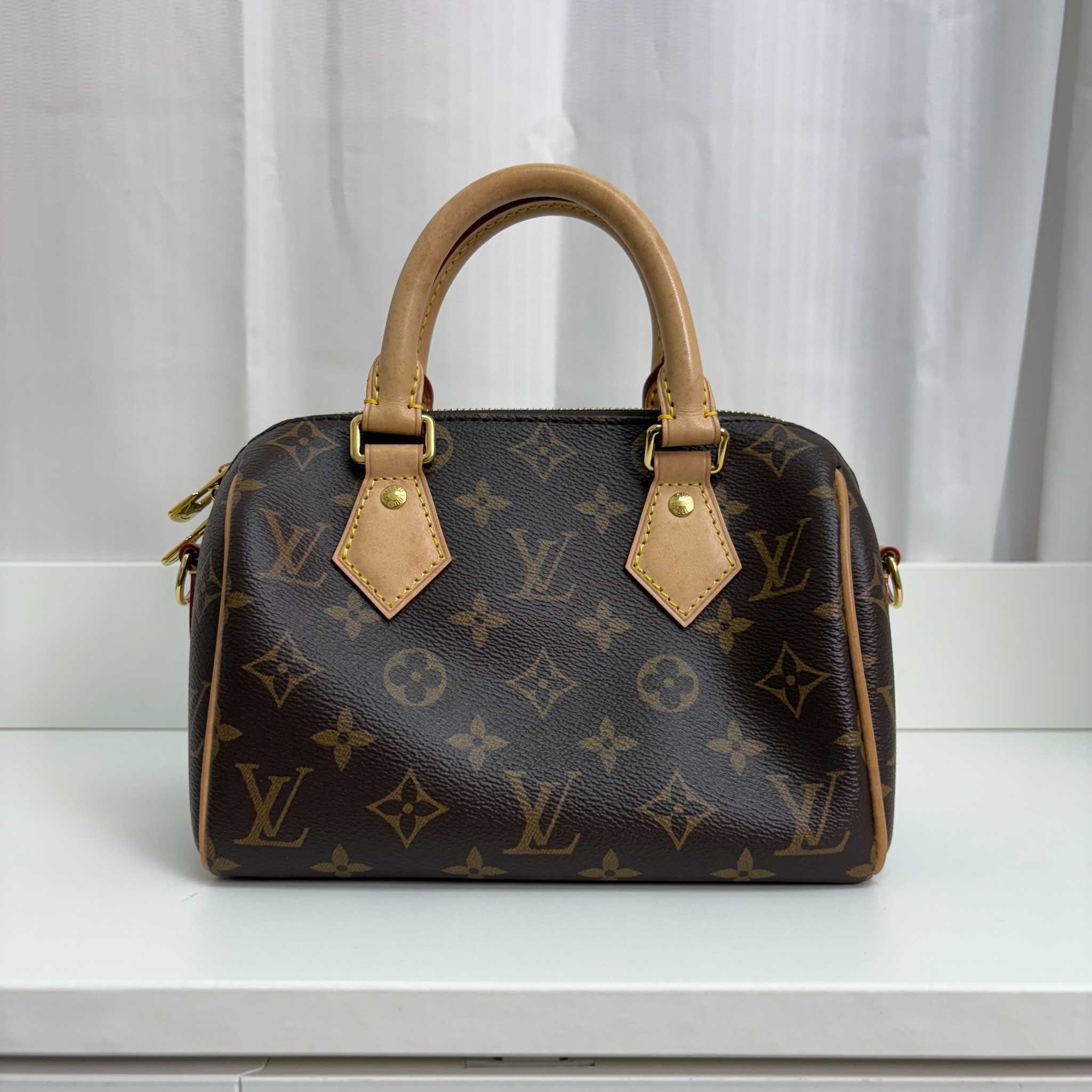 LV Speedy Bandouliere 20 - Monogram / Ghw