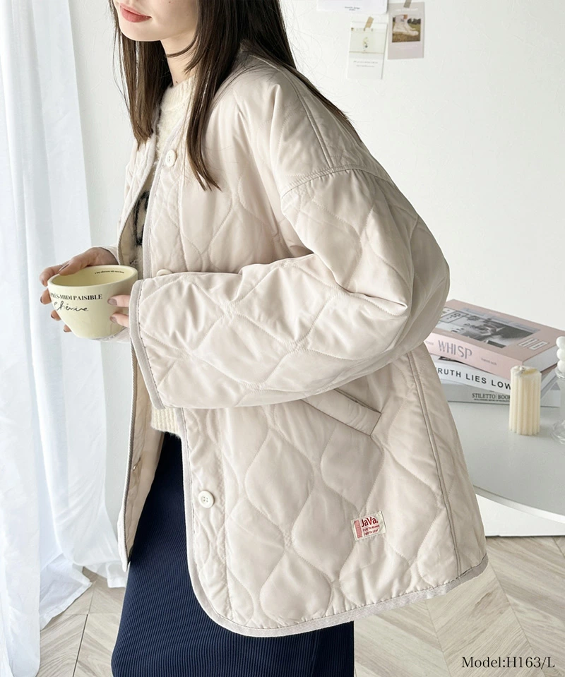 日本選物｜Oversize Quilted Jacket (4色入 )