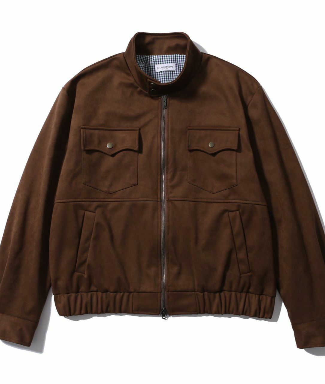 企領拉鍊猄面褸 kds-018JK