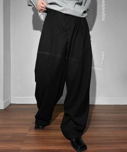 淨色鬆身西褲 kds-022P