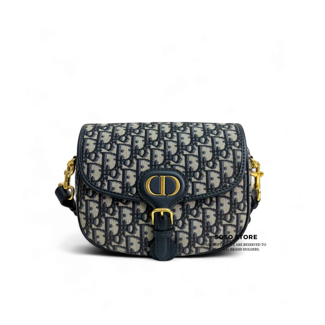 Dior Bobby Bag  - Blue / Ghw