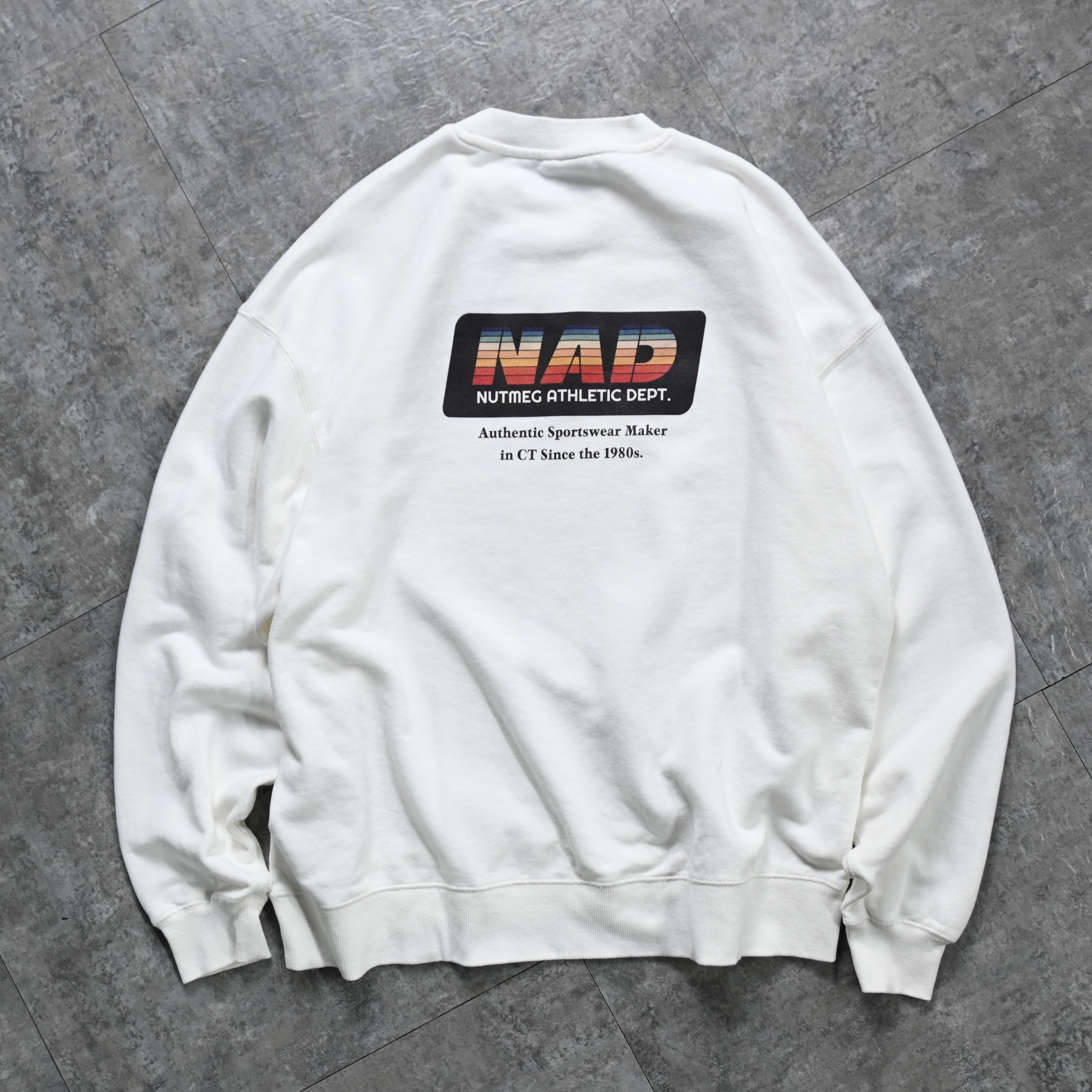 Nutmeg Tokyo NAD Logo Big Sweatshirt