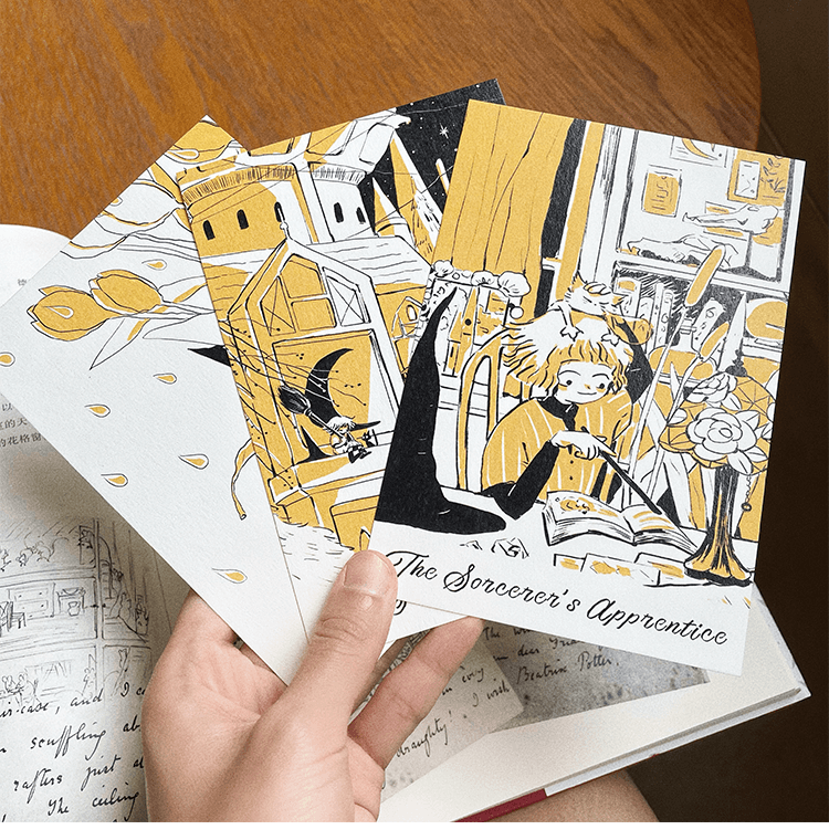 Nekocha Postcard - Apprentice