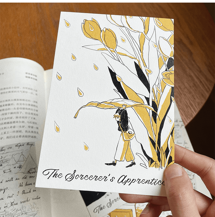 Nekocha Postcard - Apprentice