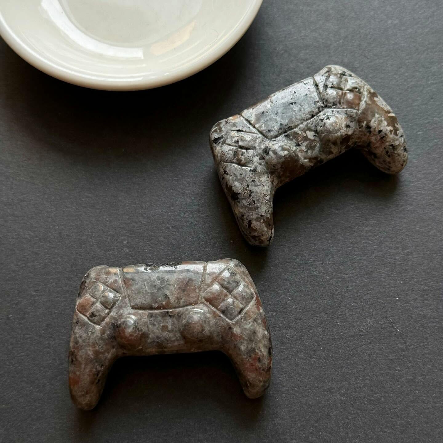 [原石] 火焰石 / 優伯石 遊戲搖桿 水晶擺件