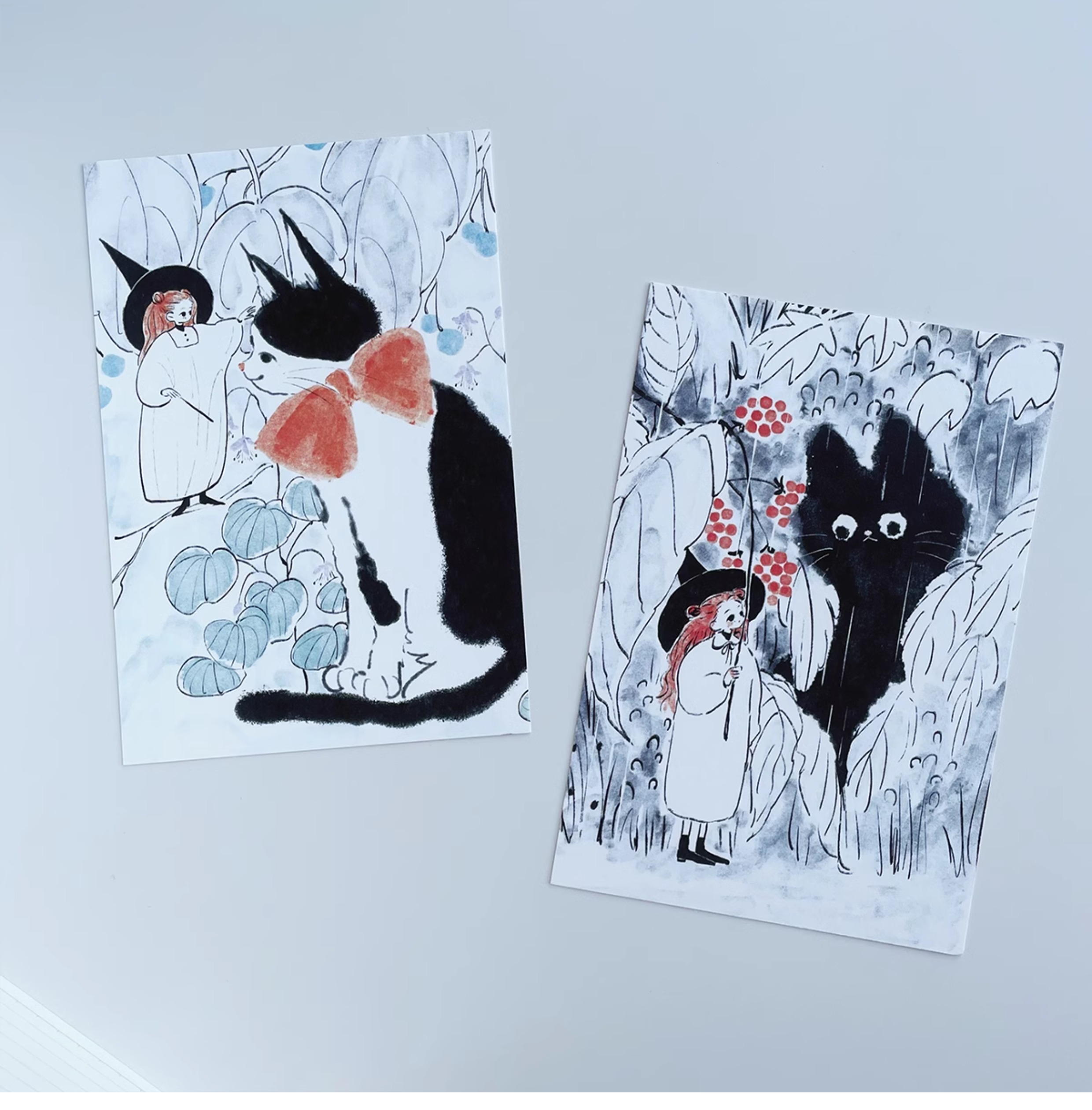 Nekocha Postcard - Kitten