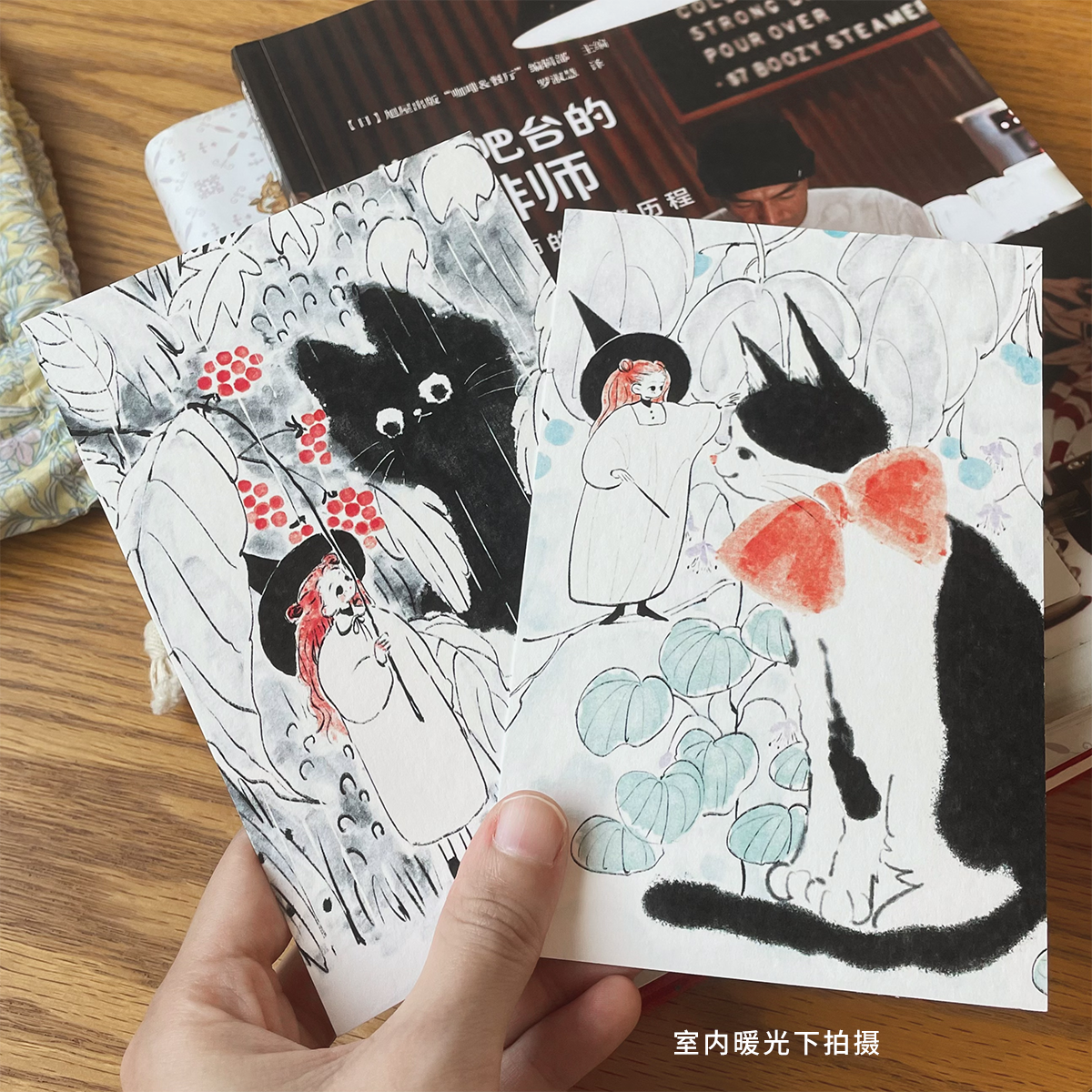 Nekocha Postcard - Kitten