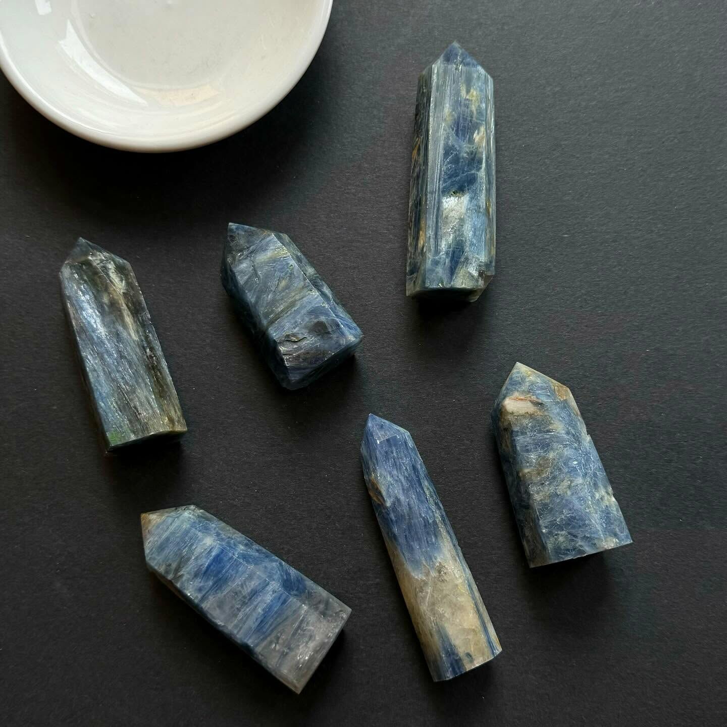 [原石] 藍晶石 水晶柱