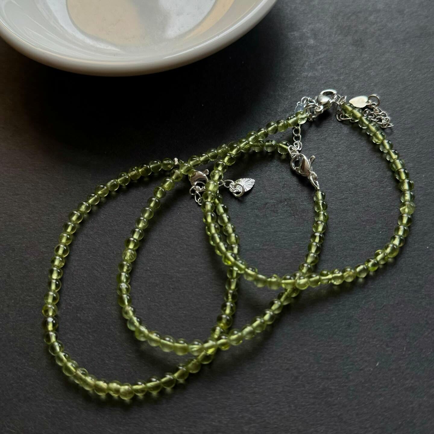 [原石] 橄欖石 水晶手鏈