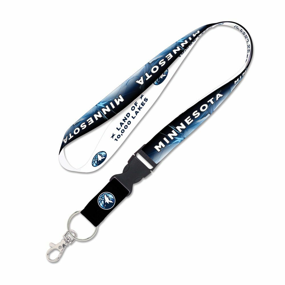 WinCraft 明尼蘇達灰狼隊 24-25 城市版 識別證/證件 掛繩